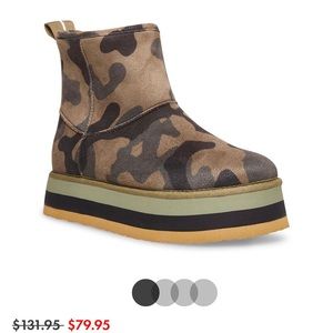 Steve Madden Toasty Camouflage Boots